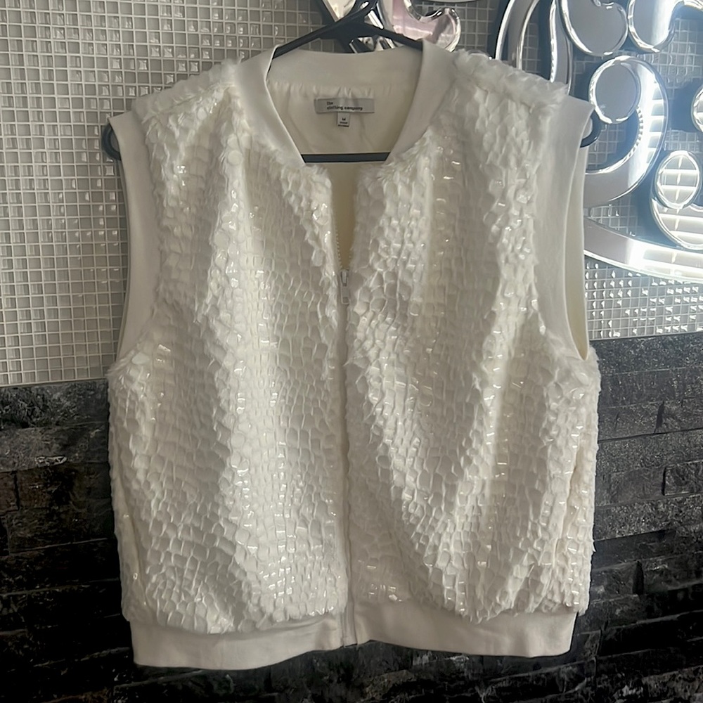 Jacket Sleeveless Crop Vest